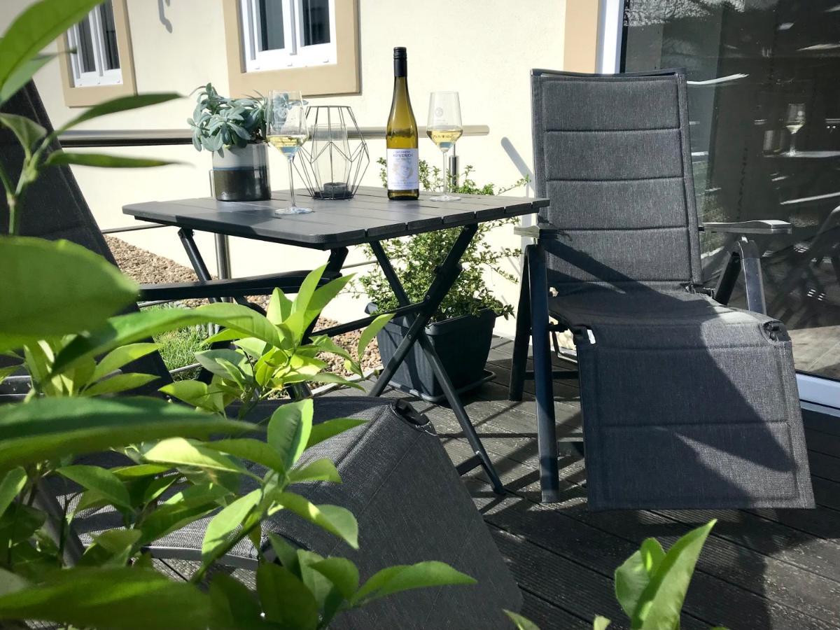 Apartamento Weinlofts An Der Mosel Mit E10 Ladestation Köwerich Exterior foto